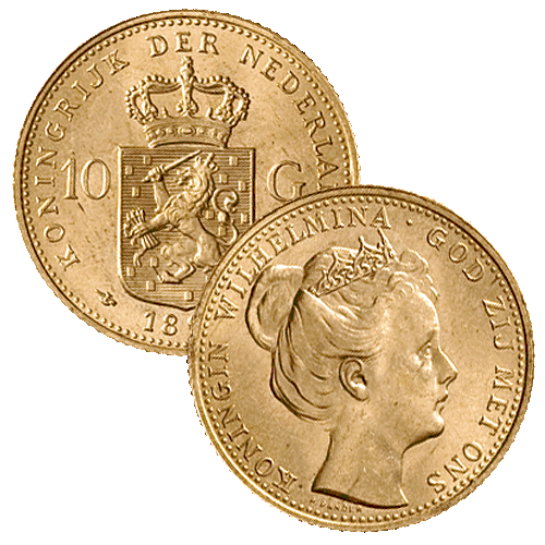10 Gulden goud 1898 a